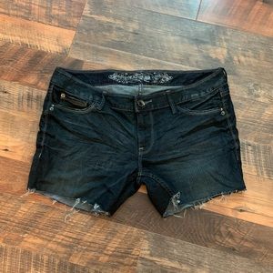 Express cut off shorts size 10